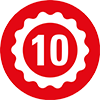 10 Jahre Garantie