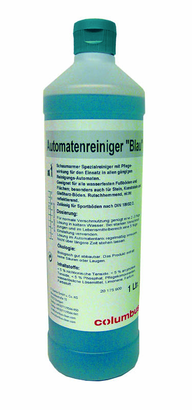 Automatenreiniger blau (6x1 Liter)