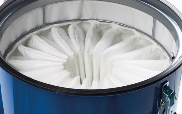 Sternfilter aus Polyester serienmässig